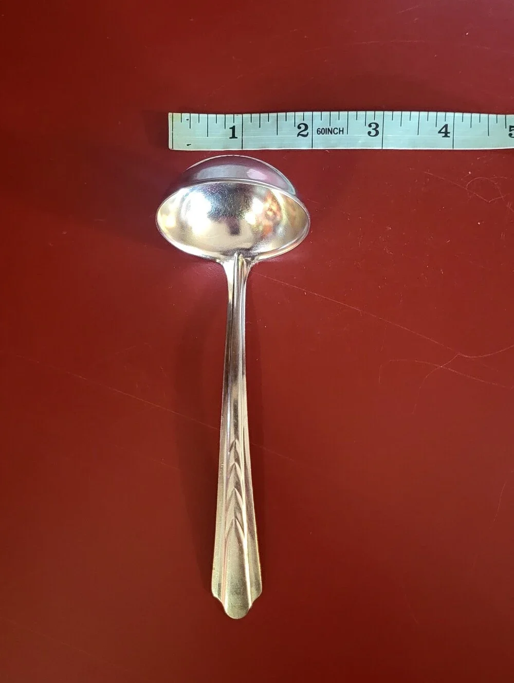 Vintage Stainless Steel Gravy Spoon Ladle USA
